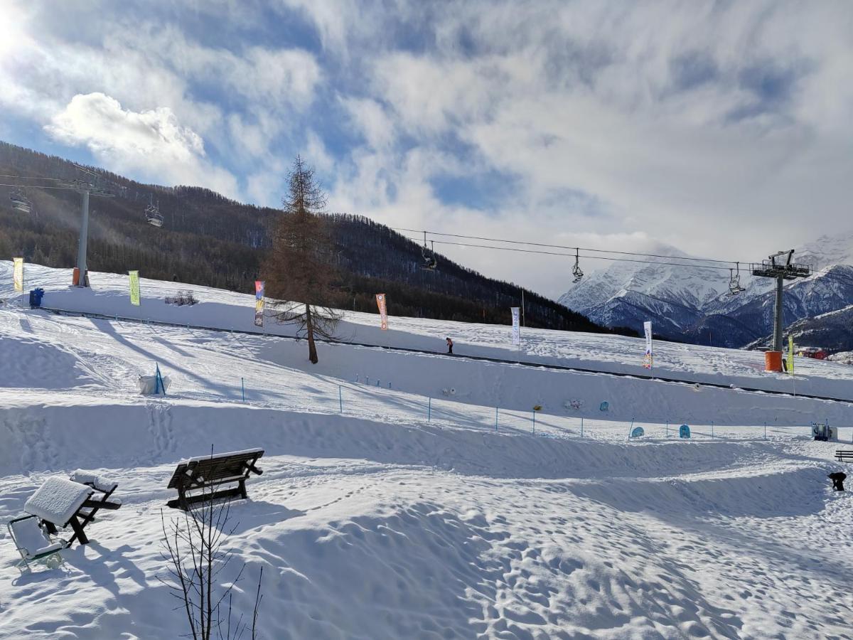 Restaurant Hotel Chalet Del Sole Oulx 外观 照片